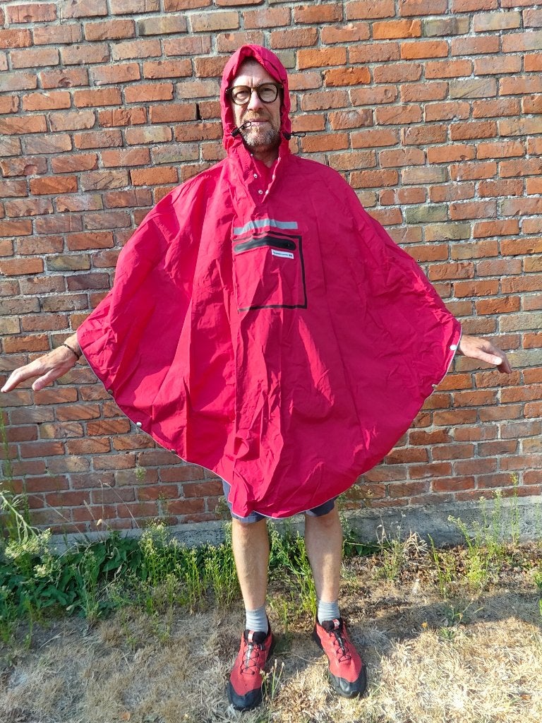 Poncho : The peoples poncho (NIEUW), Caravans en Kamperen, Regenkleding, Ophalen, Nieuw