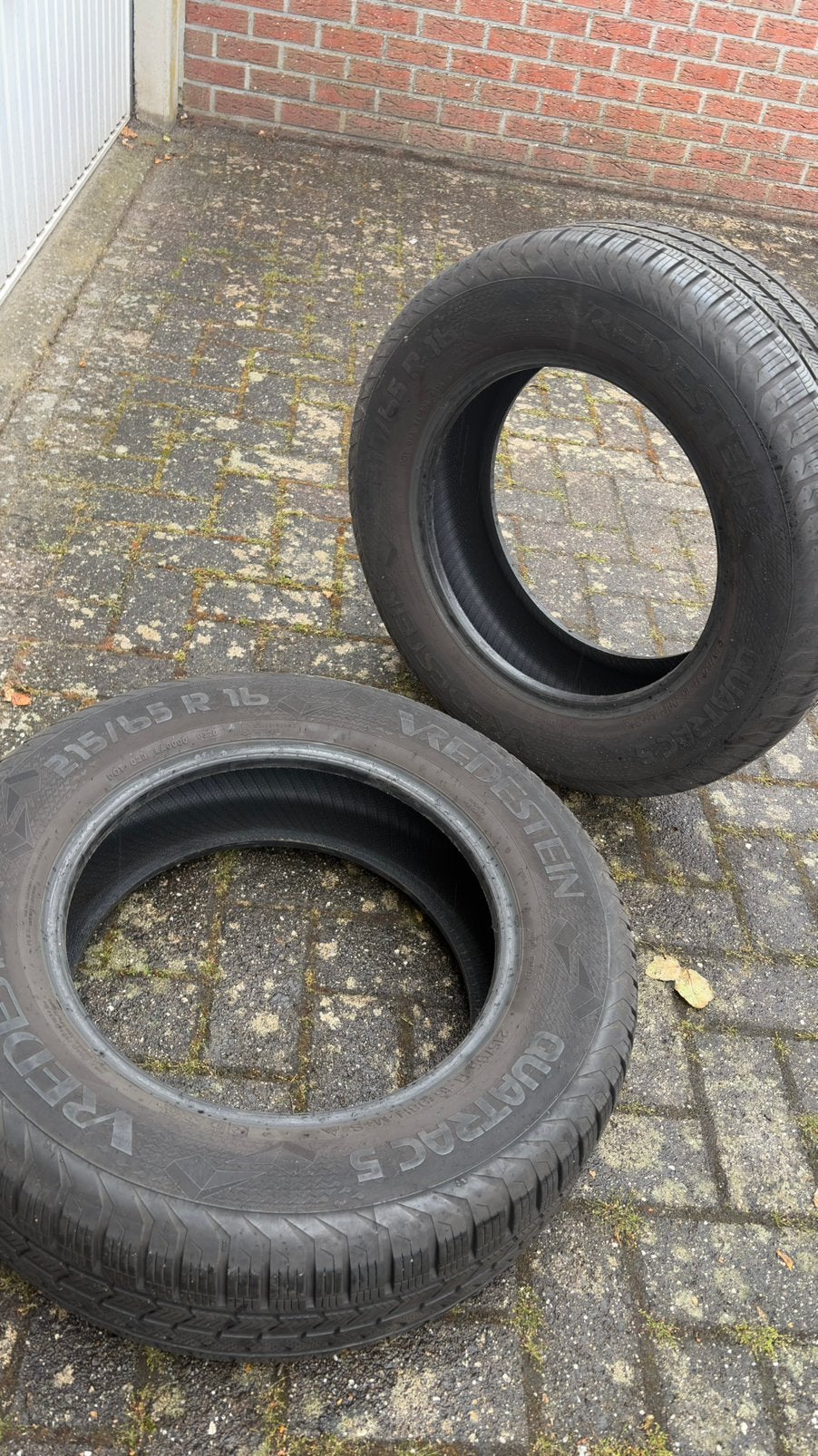 set van 2 Vredestein Quatrac 5 all-season banden., Ophalen of Verzenden, Zo goed als nieuw
