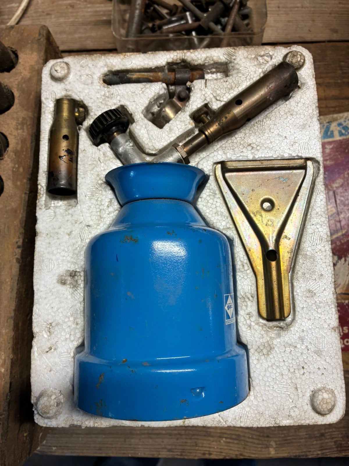 Gasbrander, Antiek en Kunst, Ophalen