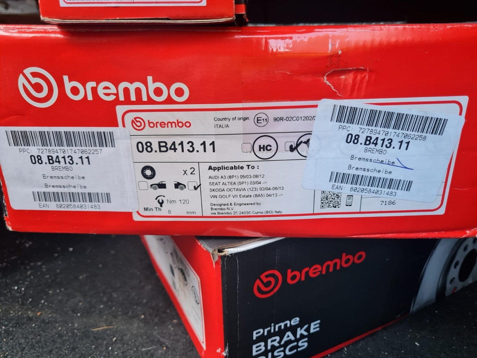 Brembo remschijf, Auto-onderdelen, Ophalen of Verzenden