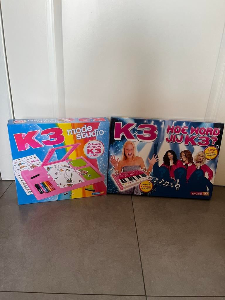 K3 spel met piano en k3 designer, Drie of vier spelers, Ophalen of Verzenden, Zo goed als nieuw, Studio 100