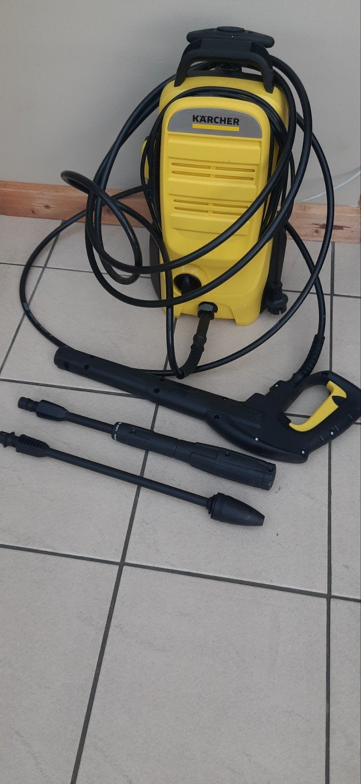 Kärcher hogedrukreiniger K4 compact Um, slechts 1X gebruikt, Tuin en Terras, Hogedrukreinigers, Ophalen, Nieuw, Kärcher