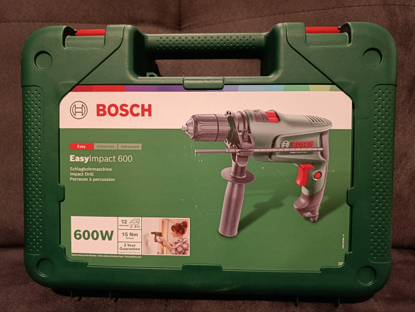 Perceuse à percussion Bosch Easy Impact 600, Enlèvement