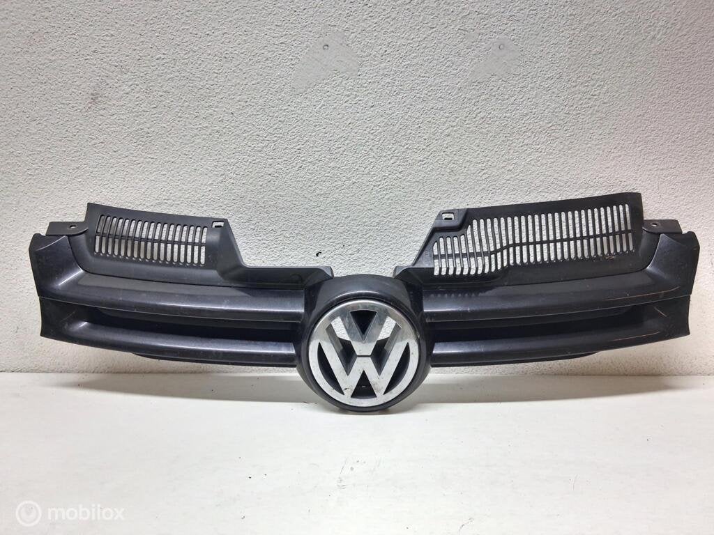 Grill Vw Golf V 1.9 TDI ('03-'08) 1K0853655A, Gebruikt, Volkswagen, Ophalen of Verzenden, Volkswagen