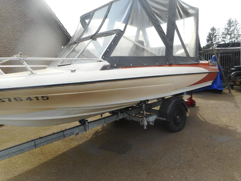 Boot met buitenboord motor Suzuki 50 Hp injectie, Watersport en Boten, Buiten- en Binnenboordmotoren, Gebruikt, Benzine, Buitenboordmotor