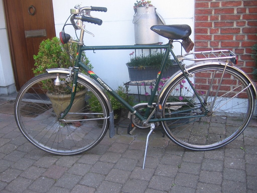 28 inch mirage retro herenfiets met 3 versnellingen kader 58, Fietsen en Brommers, Gebruikt, Velgrem, Versnellingen, 57 tot 61 cm
