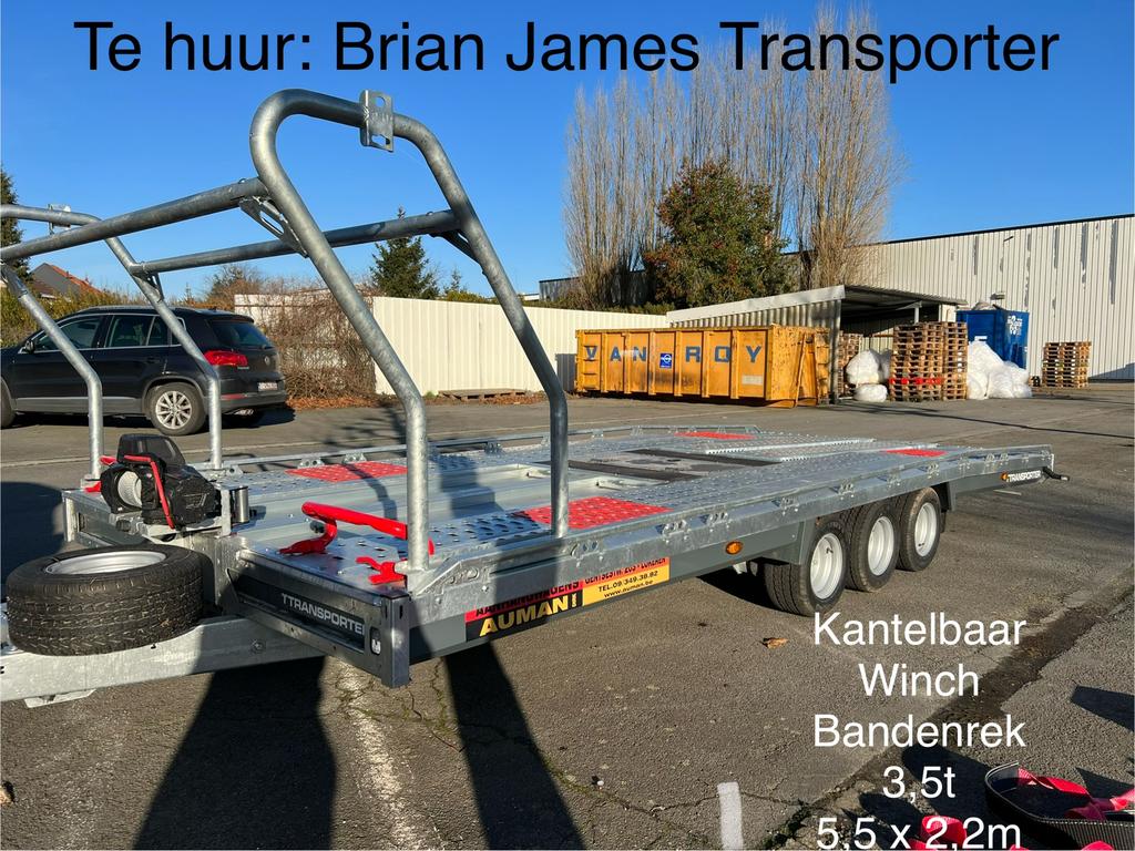 TE HUUR: Brian James autotransporter