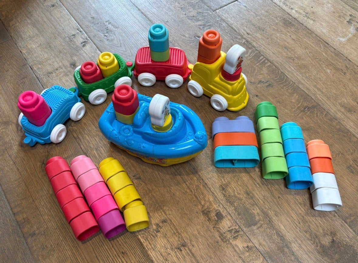 Bumba speelset met clementoni blokken, Kinderen en Baby's, Ophalen, Zo goed als nieuw