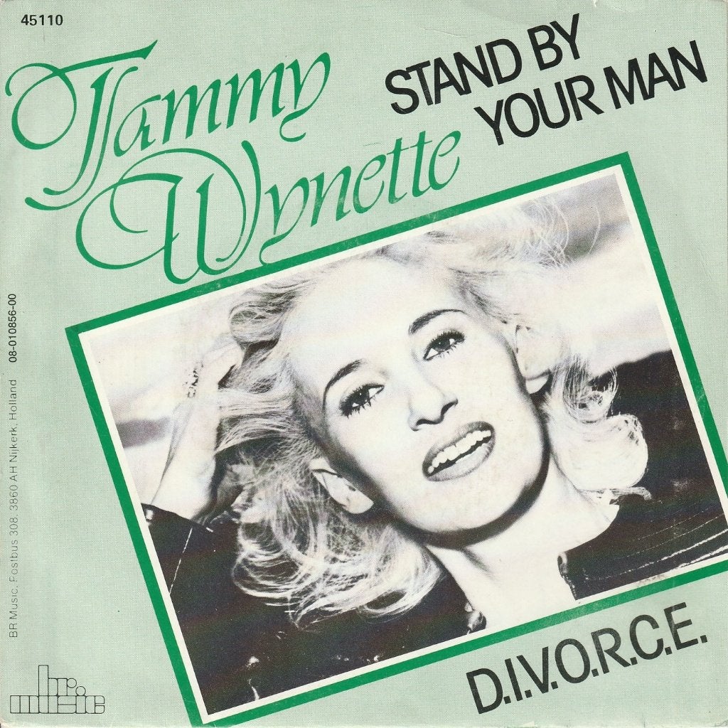 Tammy Wynette - Stand by your man, CD & DVD, Vinyles Singles, 7 inch, Pochette photo, Utilisé, Country et Western