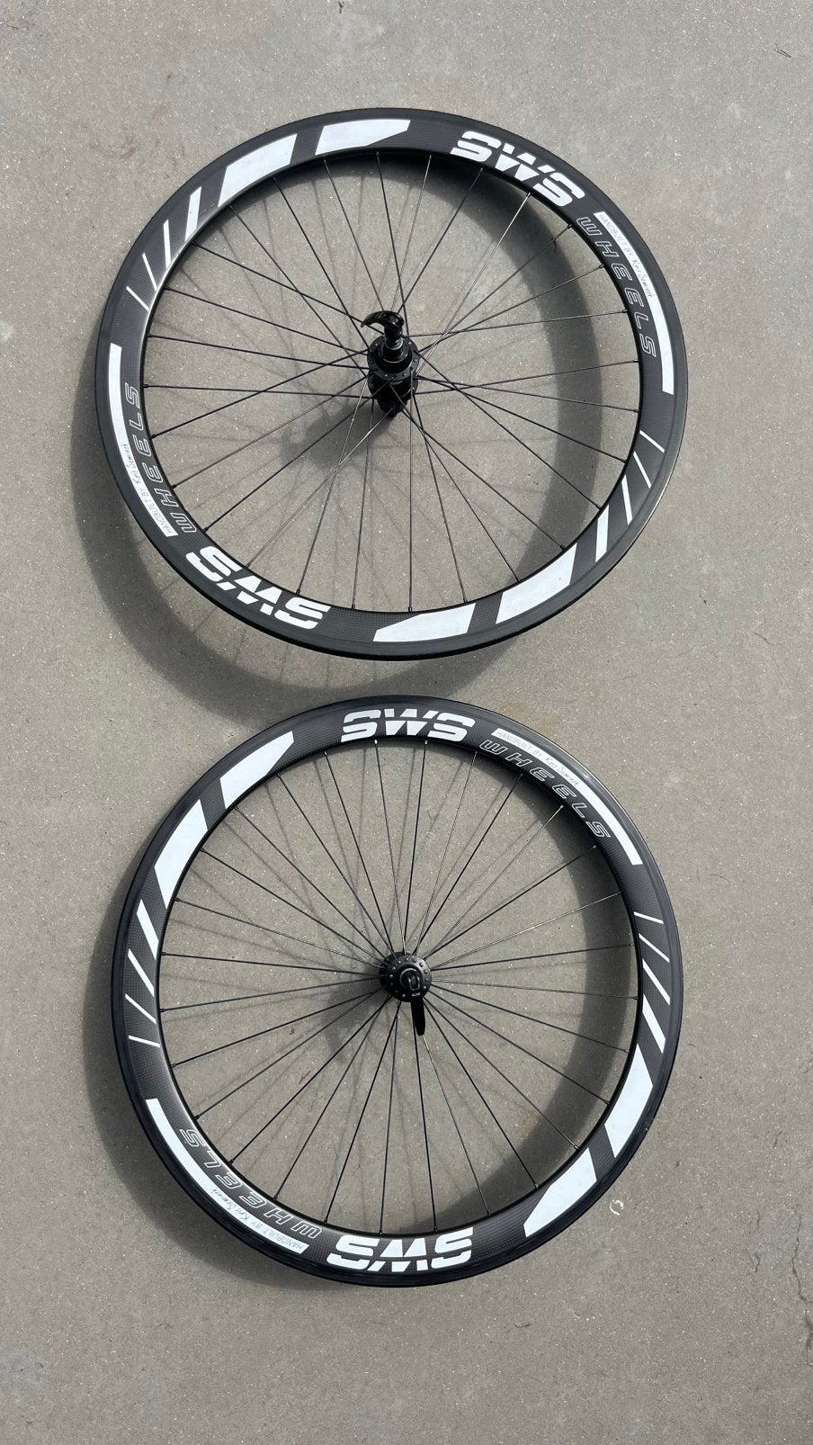 SWS carbon velgen voor racefiets, Fietsen en Brommers, Fietsonderdelen, Ophalen, Gebruikt, Racefiets, Carbon