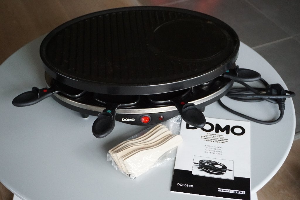 Raclette - Grill, Ophalen