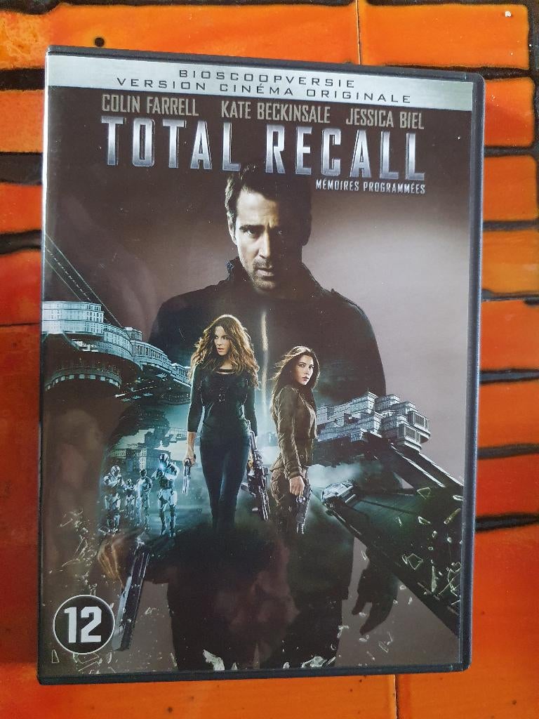 Dvd Total recall, Cd's en Dvd's, Dvd's | Science Fiction en Fantasy, Vanaf 12 jaar, Ophalen of Verzenden, Zo goed als nieuw, Science Fiction