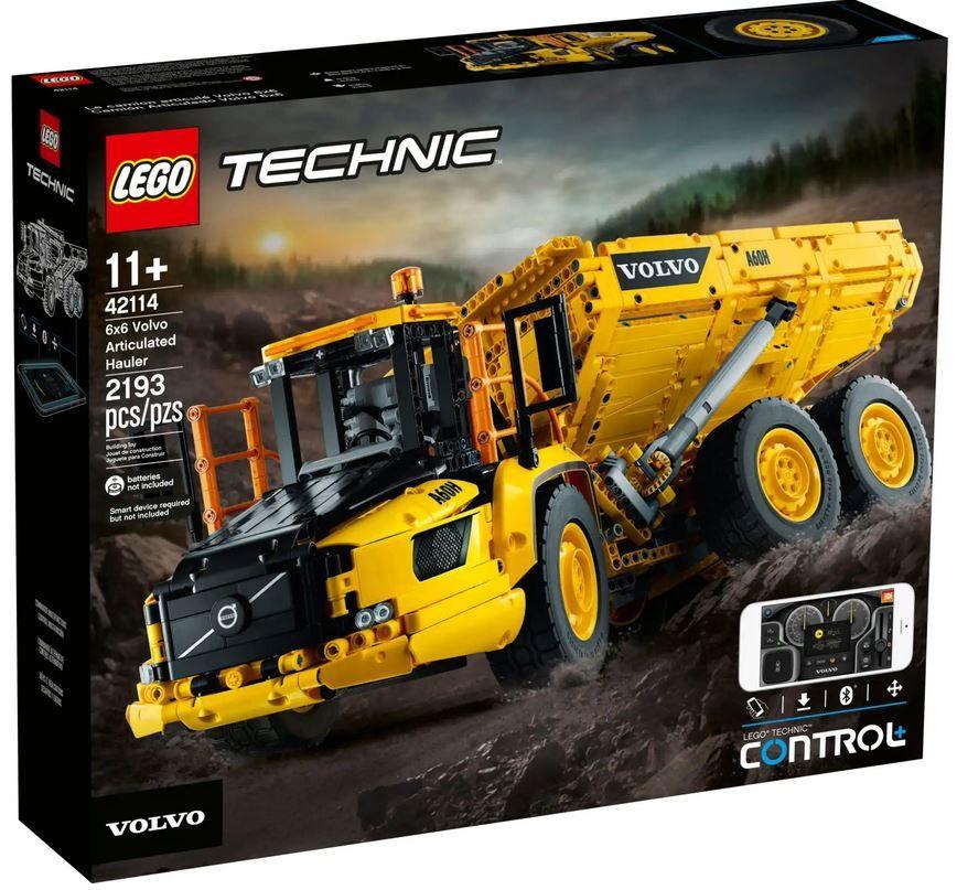 LEGO NIEUW SEALED Technic 42114 6x6 Volvo Articulated Hauler, Kinderen en Baby's, Speelgoed | Duplo en Lego, Ophalen of Verzenden