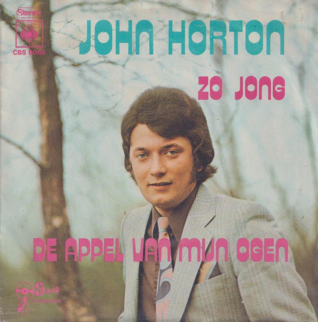 John Horton – Zo jong / De appel van mijn ogen – Single, En néerlandais, Enlèvement ou Envoi, Single, Utilisé