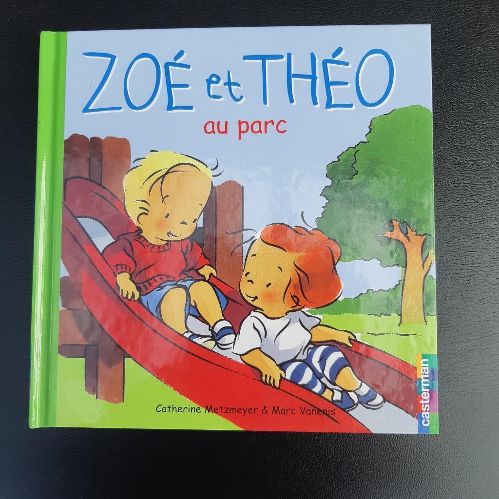 Boek Zoe en Theo in het Park, Fictie algemeen, Jongen of Meisje, Ophalen of Verzenden, Zo goed als nieuw
