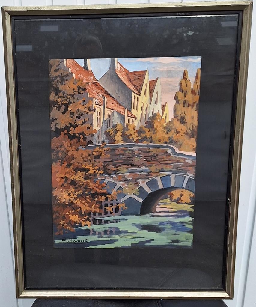 Brugge Bruges by Charles POUPAERT (1874-1935), Ophalen of Verzenden
