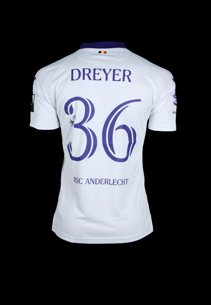 Matchworn Anders Dreyer RSCA, Envoi, Comme neuf, Maillot