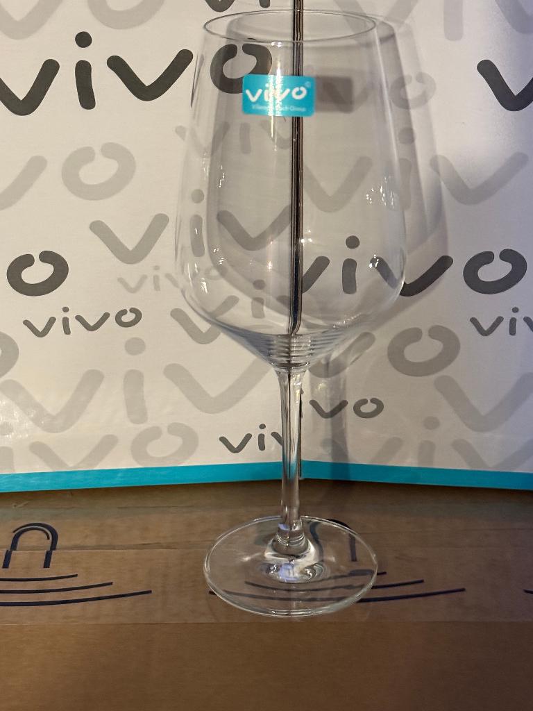 Vivo rode wijnglazen Villeroy & Boch, Ophalen, Nieuw, Overige typen