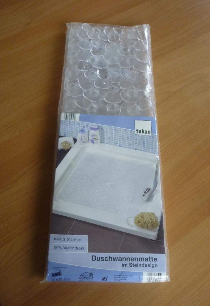 Transparante antislip douchemat badmat keien kiezel stenen, Ophalen of Verzenden, Badmat
