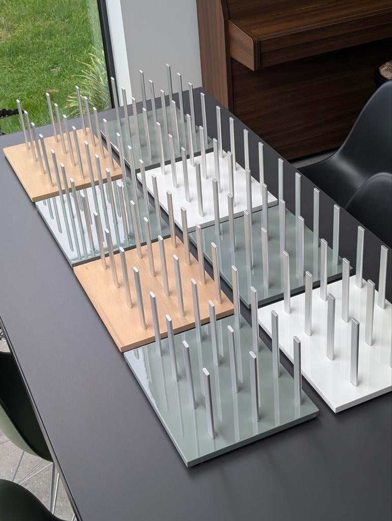 STACT design wijnrek 8 panelen - totaal 72 flessen, Ophalen, Zo goed als nieuw, Hout, 25 flessen of meer