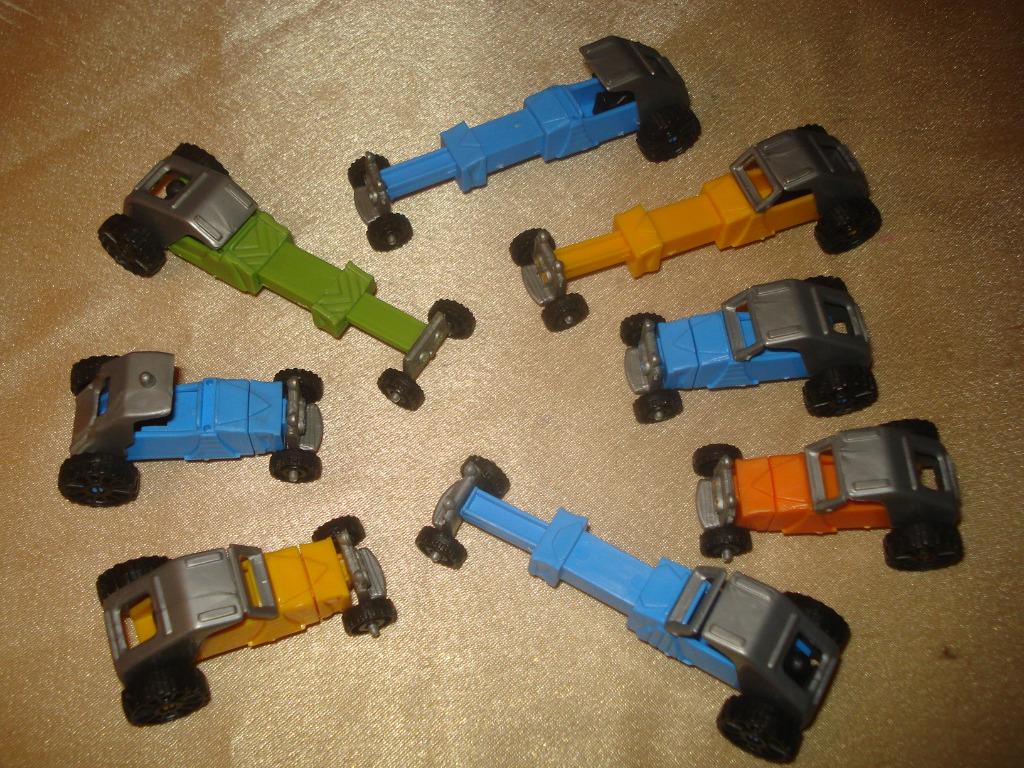 KINDER Ancienne Série de 8 Dragsters 1991 Ferrero, Enlèvement ou Envoi, Comme neuf, Autres types