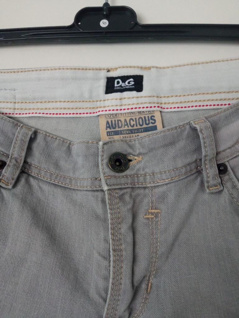 Dolce & Gabbana Jeans MAN Since 94 Mt 32 Nouveau et audacieu, Enlèvement ou Envoi, Neuf, Gris, Dolce&Gabbana