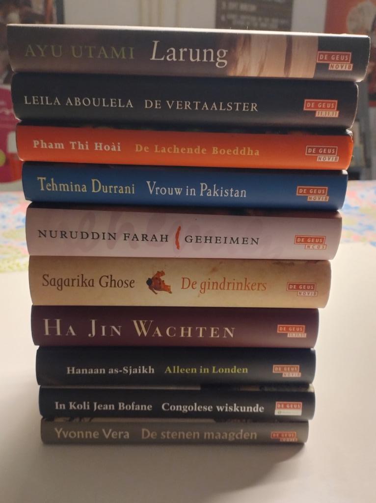 Lot romans uitgegeven door De Geus, Ophalen of Verzenden, Zo goed als nieuw