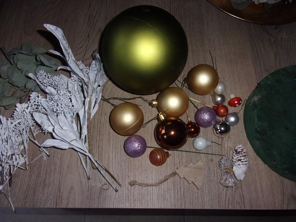 art floral de Noël, centre de table, Enlèvement ou Envoi, Utilisé