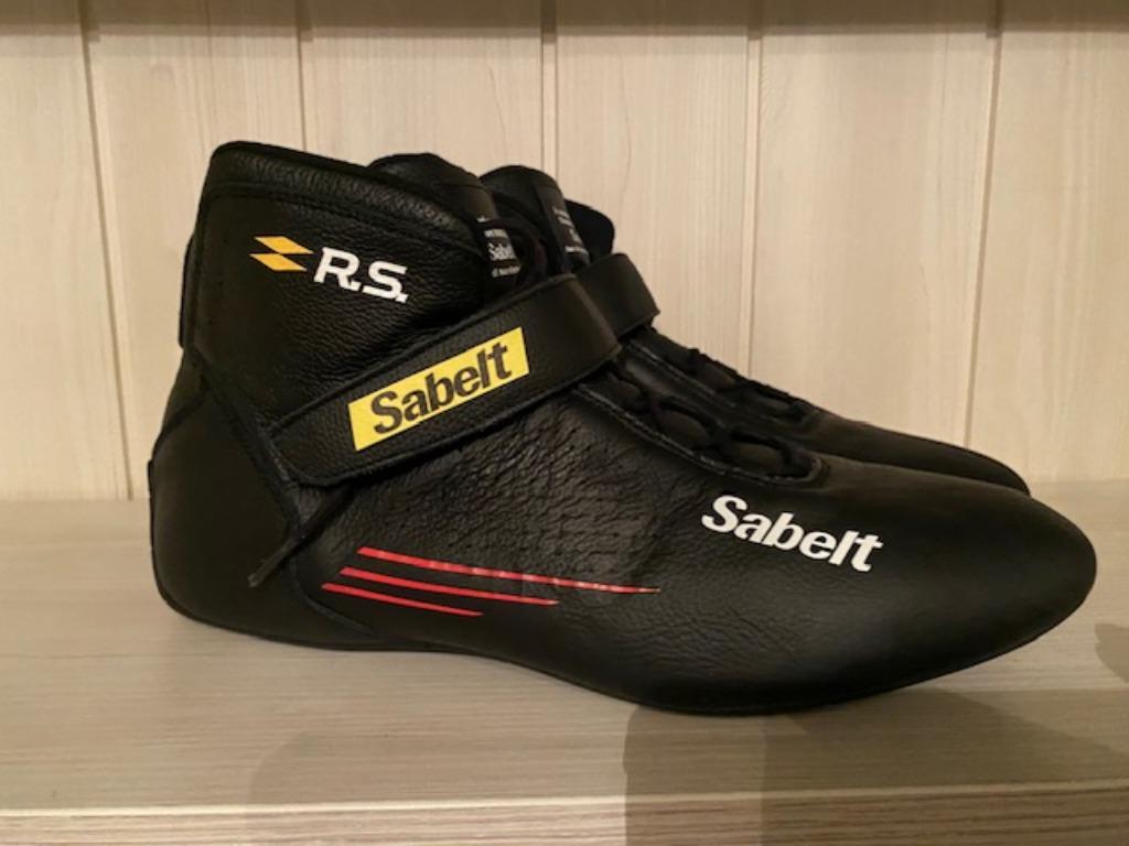 SABELT RENAULT RS TROPHY R RACE SHOES SIZE 45 AND GLOVES, Enlèvement ou Envoi, Renault