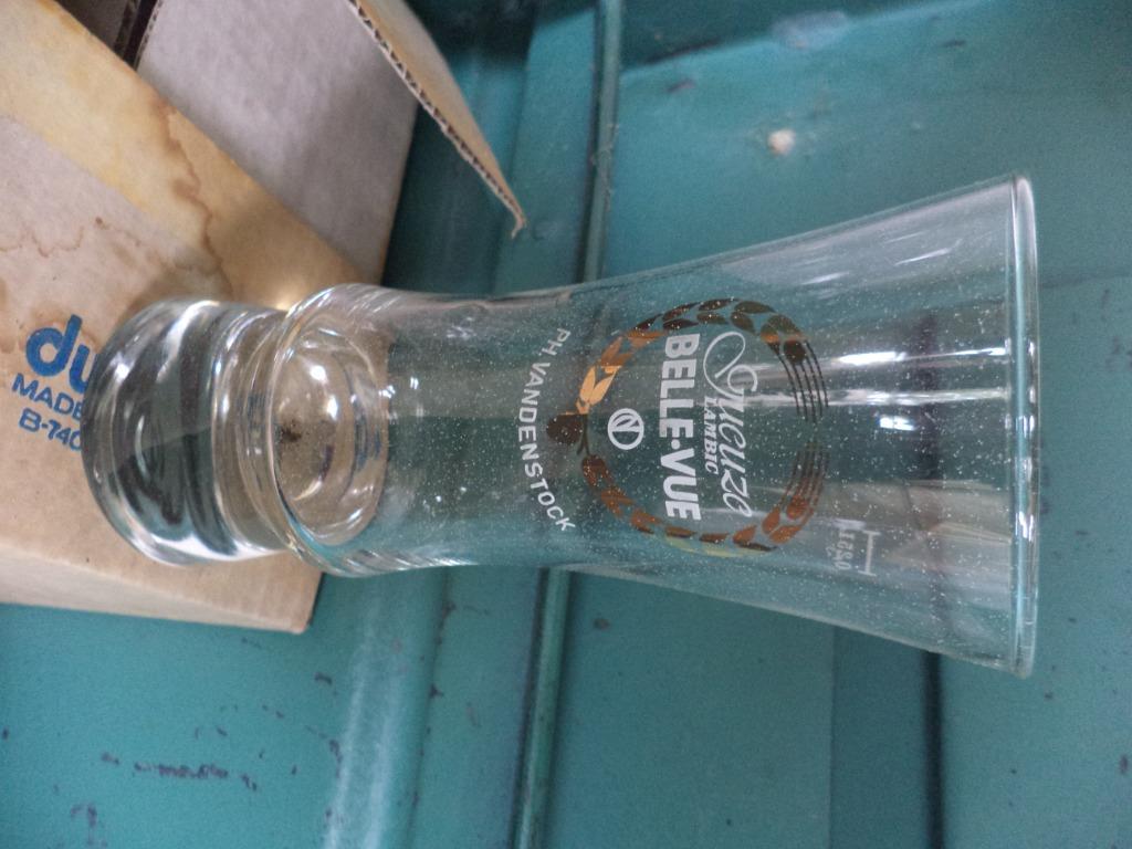 Verres à bière GEUZE Belle Vue, Collections, Enlèvement ou Envoi, Neuf, Verre à bière