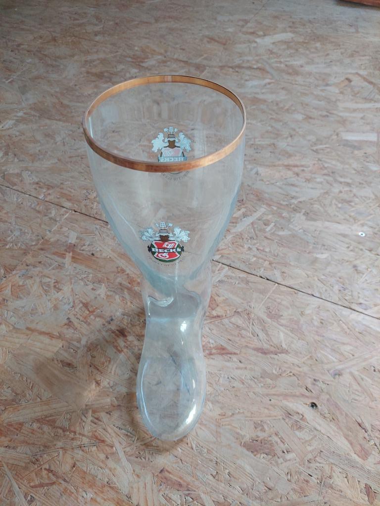 bierglazen, Verzamelen, Glas en Drinkglazen, Ophalen, Zo goed als nieuw, Bierglas