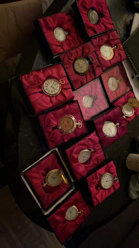 Lot de montres à gousset (montres de poche anciennes vintage, Enlèvement ou Envoi, Comme neuf
