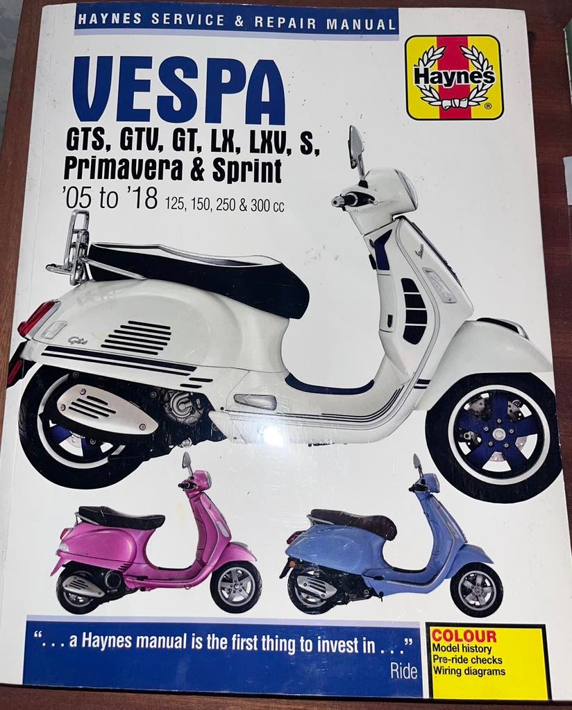 Vespa gts technish boek, Boeken, Ophalen