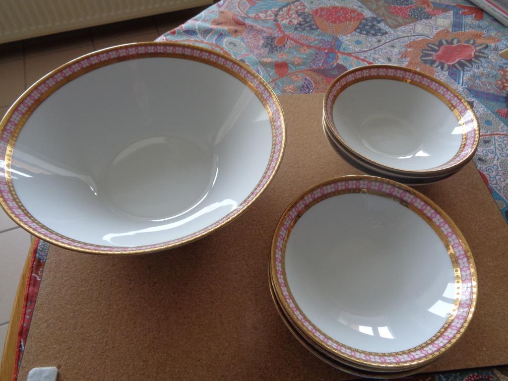 Dessert set Porcelain Bavaria, Huis en Inrichting, Keuken | Servies, Nieuw, Ophalen of Verzenden, Kom(men), Overige stijlen