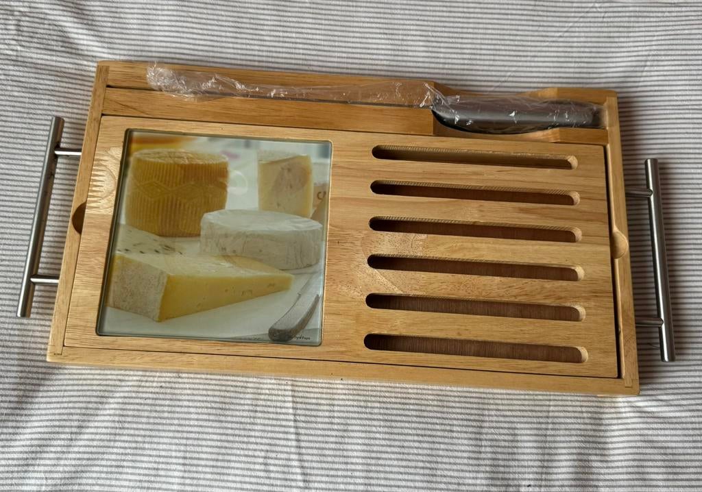 Planche à pain et à fromage avec couteau personnalisé, Enlèvement ou Envoi, Neuf