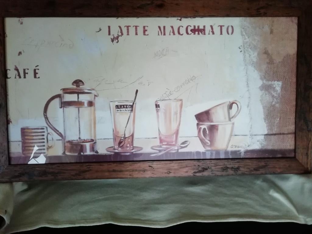 Décoration murale ,cadre  A.Ilona, Enlèvement, Verre, Avec verre, Cadre photo