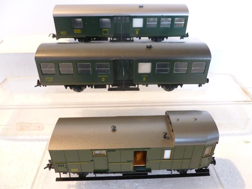 TRAINS HO, Gelijkstroom, Fleischmann, Wagon, Ophalen of Verzenden