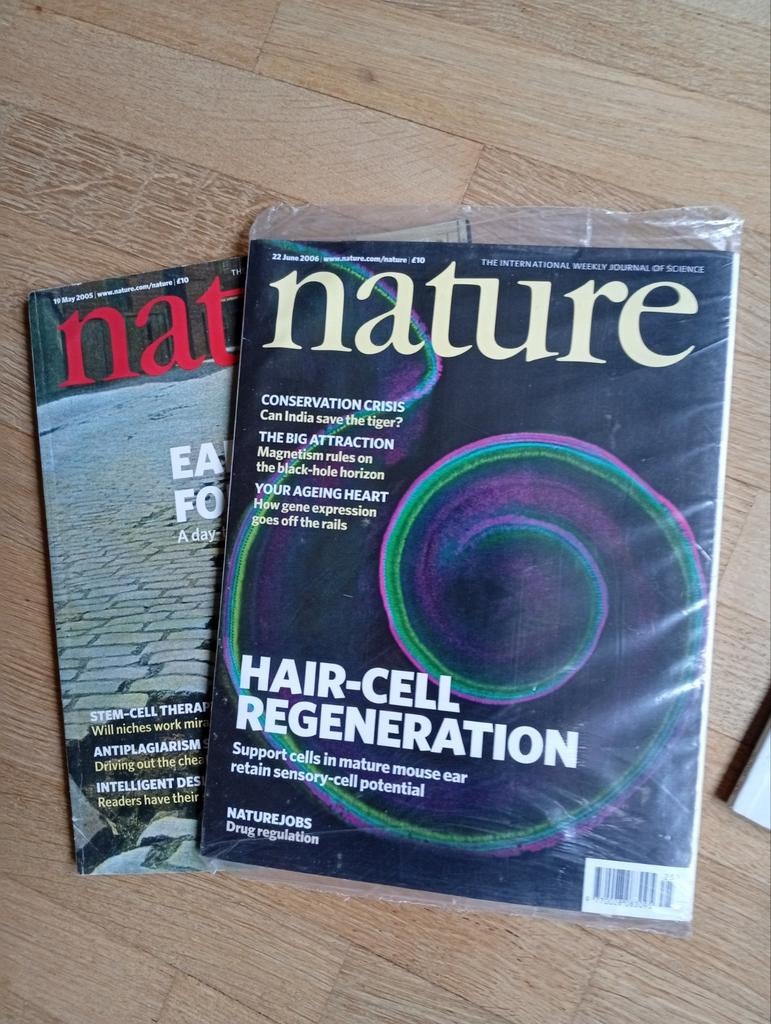Nature - set van 22 'international journal of science', Ophalen of Verzenden, Nieuw, Krant