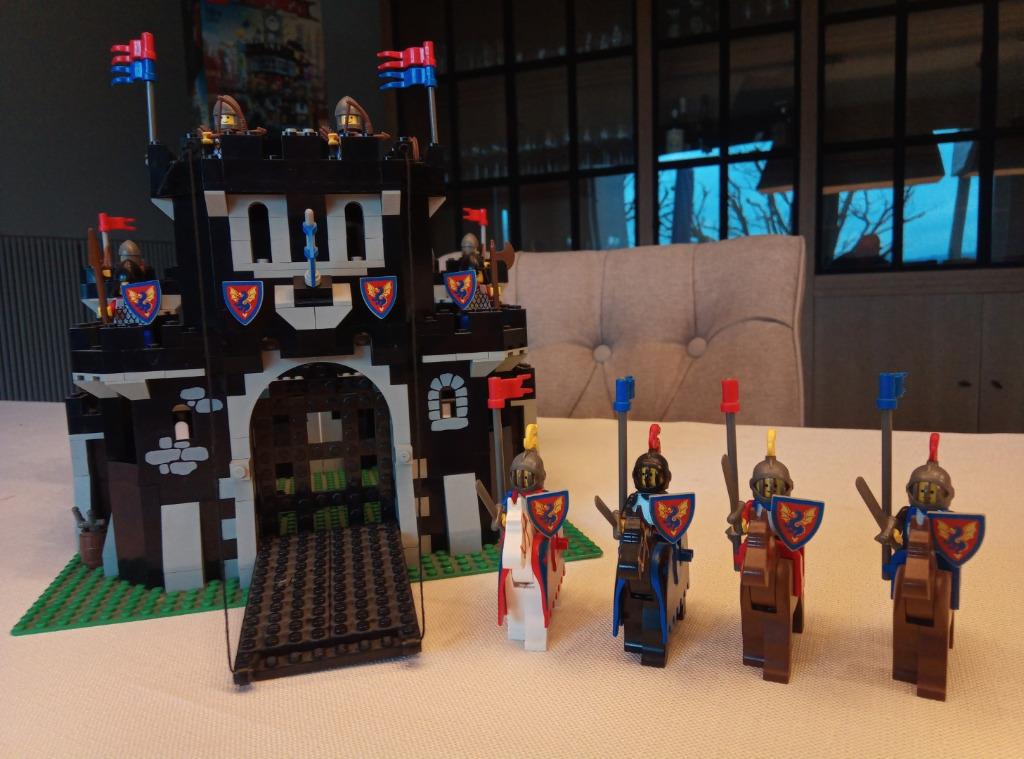 LEGO Castle Black Knights 6085 Black Monarch's Castle TOP!!!, Enlèvement ou Envoi, Comme neuf, Ensemble complet, Lego