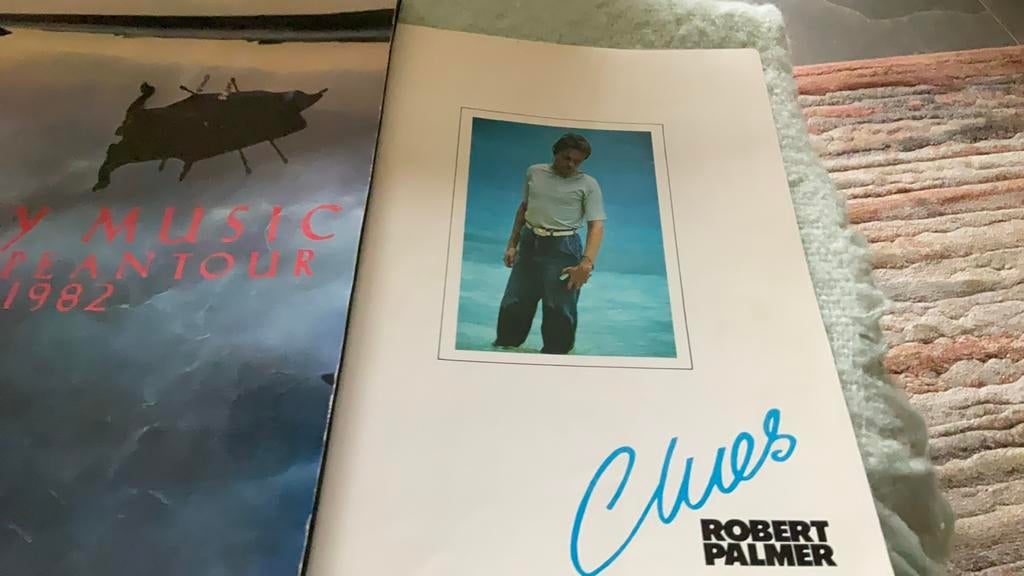 Concert memorabilia Roxy Music + Robert Palmer, Ophalen of Verzenden, Gelezen