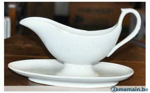 saucière blanche monobloc st Amand les eaux