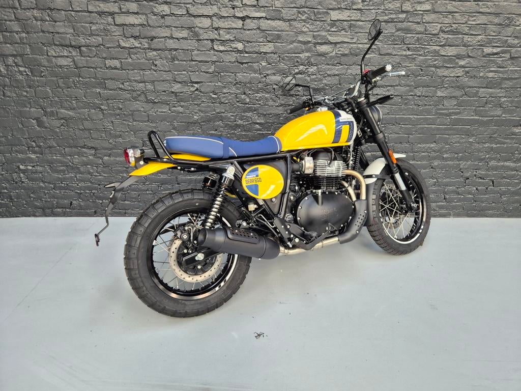 Royal Enfield Bear 650 — un scrambler plein de caractère, Entreprise, 2 cylindres, Permis Moto A2 minimum, 12 à 35 kW