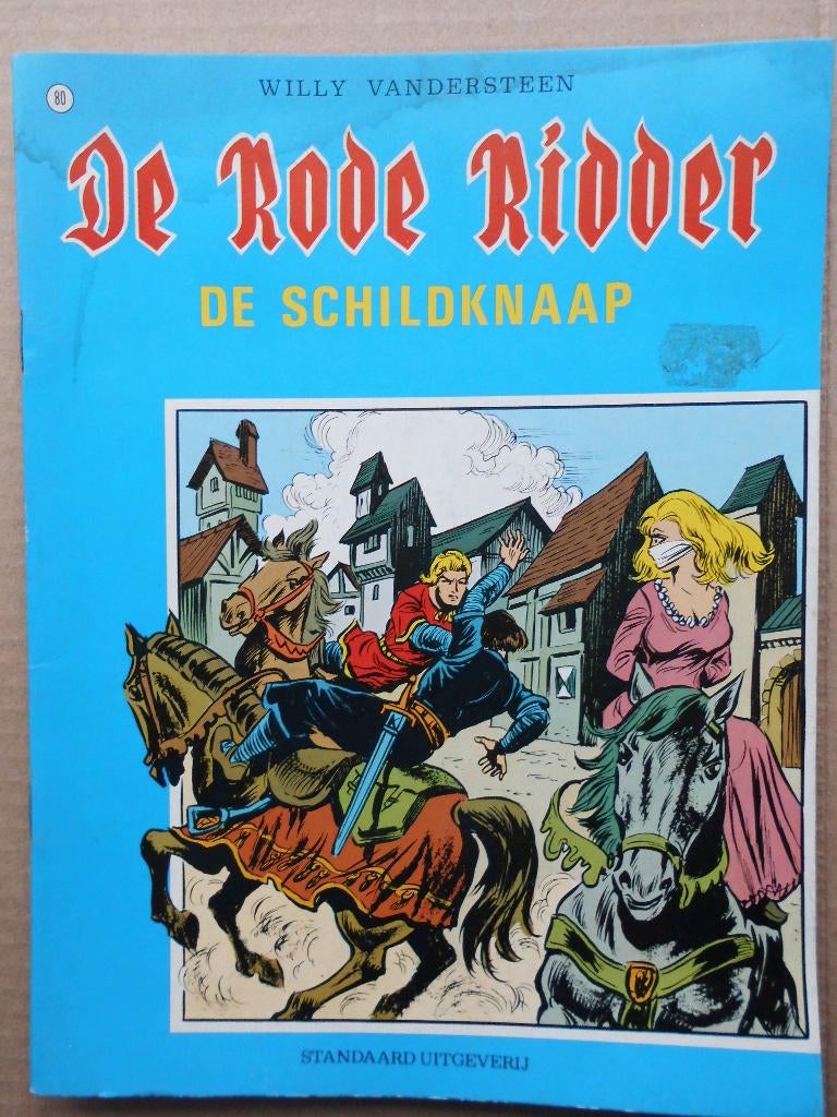 De Rode Ridder - De schildknaap, Enlèvement ou Envoi, Une BD, Studio  Vandersteen, Utilisé