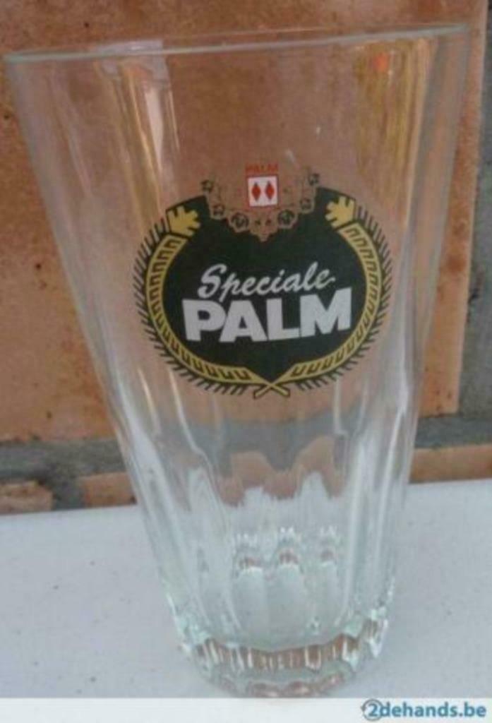 Bierglas 'Speciale Palm', Ophalen, Gebruikt, Glas of Glazen, Palm