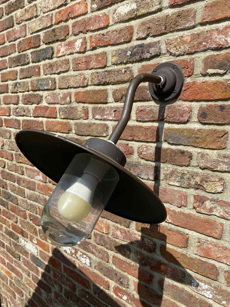 Koperen buitenlamp, Enlèvement, Comme neuf
