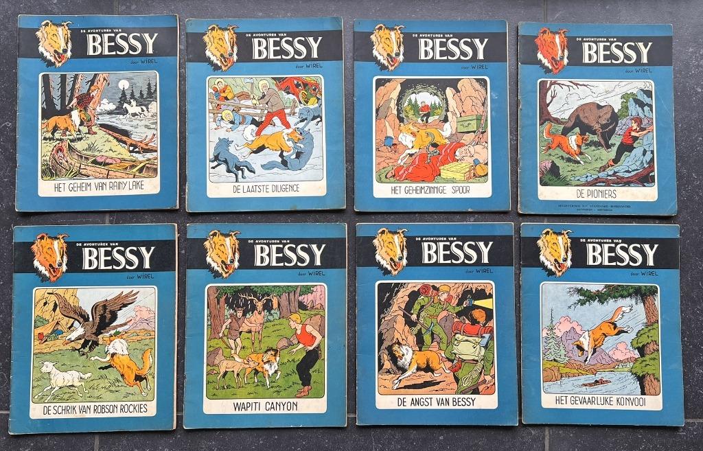 37 x Bessy - 30 x 1ste druk, Boeken, Meerdere stripboeken, Ophalen of Verzenden, Willy Vandersteen