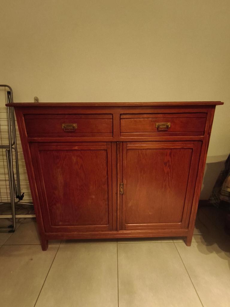 eik bruine multifunctionele bergkast, Ophalen, Minder dan 50 cm, Gebruikt, Eikenhout