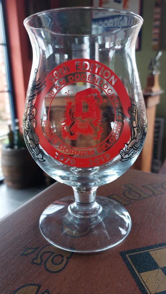 Verre Duvel Dodentocht Bornem 50e édition 2019, Enlèvement ou Envoi, Comme neuf, Verre ou Verres, Duvel