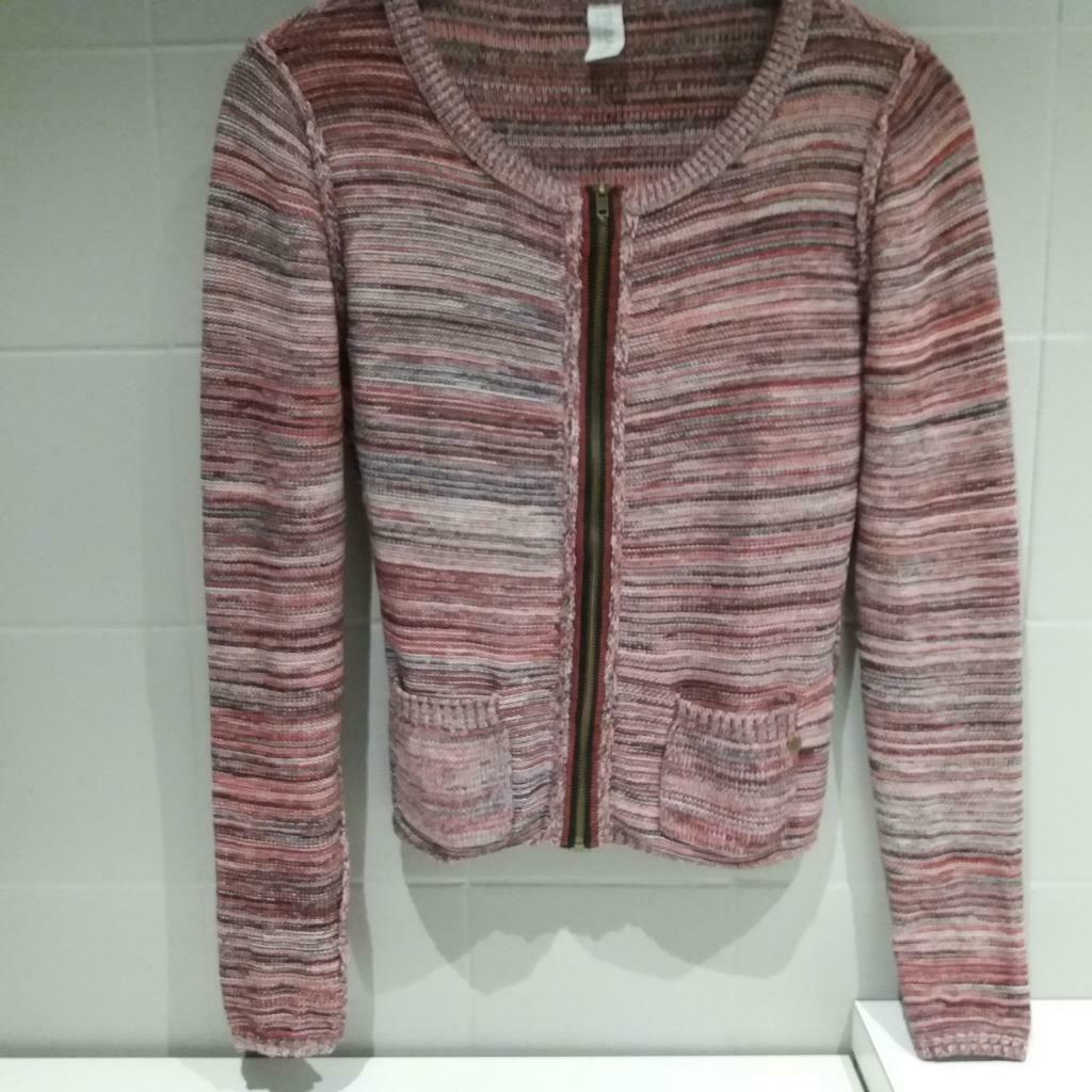 Trui / vestje / cardigan met rits By-Bar Amsterdam maat S, ANDERE, Ophalen of Verzenden, Roze, Maat 36 (S)