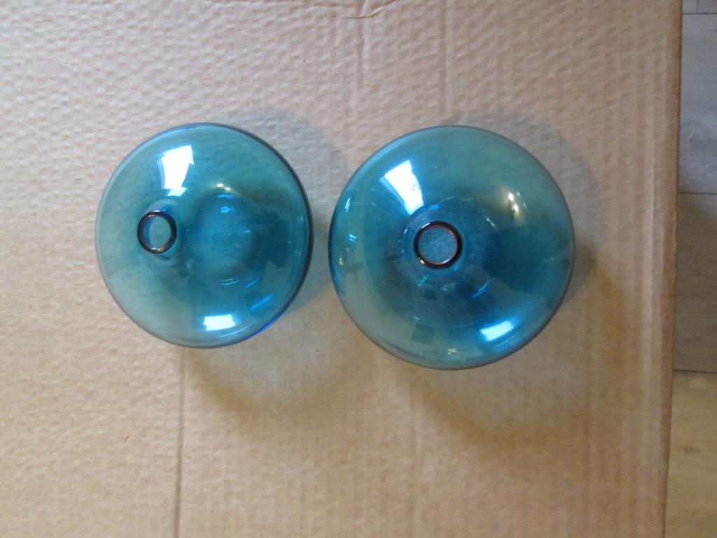 Vaasjes, Enlèvement, Comme neuf, Bleu, Verre